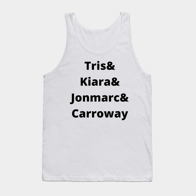 Tris and the Gang Tank Top by Martin & Brice